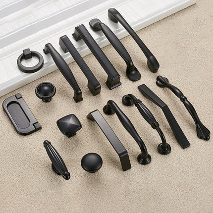 6291A-96 Simple Cabinet Door Handle Drawer Wardrobe Zinc Alloy Handle