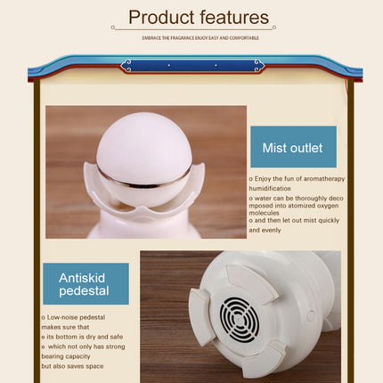 4W USB Charging Night Luminescent Pearl Ultrasonic Aromatherapy Humidifier with LED Colorful Light for Home / Office, Water Tank Capacity: 95ml, DC 5V - DealBuddy