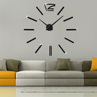 39 inch Bedroom Home Office Decoration Modern Frameless Large DIY 3D Mirror Wall Sticker Mute Clock