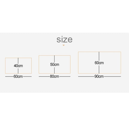 Door Mat Cat and Dog Pattern Flannel Rectangular Bathroom Carpet Living Room Bedroom Anti - skid Household Foot Pad,Size:50*80cm