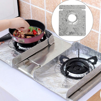 2 PCS Gas Stove Protectors Tableware Print Foil Heat-resistant Anti-Fouling Liner Cleaning Kitchen Tools Mat, HC3595A, HC3595B, HC3595C - DealBuddy