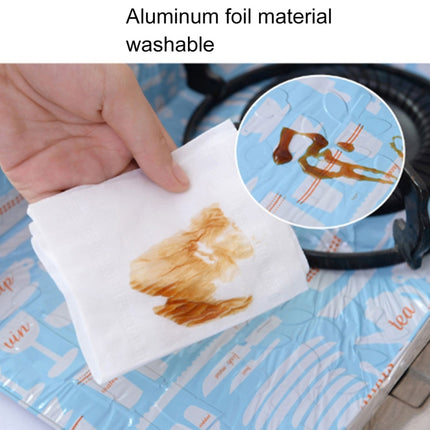 2 PCS Gas Stove Protectors Tableware Print Foil Heat-resistant Anti-Fouling Liner Cleaning Kitchen Tools Mat, HC3595A, HC3595B, HC3595C - DealBuddy