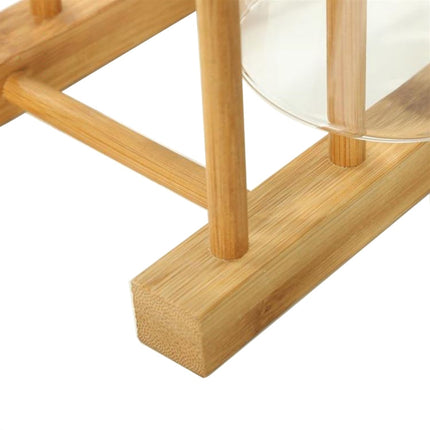 Solid Wood Dish Drip Rack Plate Holder, Size: 14x12x10cm
