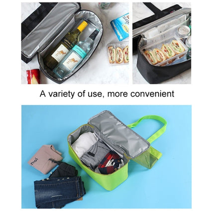 Portable Double Layer Mesh Sport Duffel Beach Picnic Shoulder Storage Bag Handbag, Double Layer Handbag(Green), Double Layer Handbag(Blue) - DealBuddy