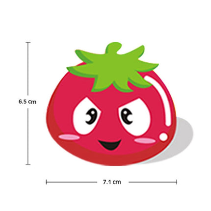 Vegetable Kitchen Timer Cooking Mechanical Timing Tool Count Down Alarm, Random Color Delivery