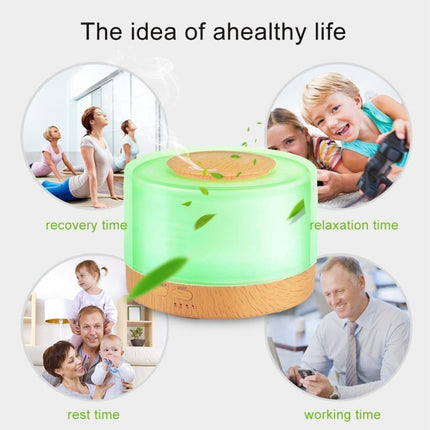 T700 Remote Control Clear White Air Humidifier Automatic Alcohol Sprayer Essential Oil Diffuser Ultrasonic Mist Maker Ultrasonic Aroma Diffuser Atomizer Color LED, Capacity: 700ml, DC 24V, US Plug, Wood Pattern (700ml), Clear White (700ml) - DealBuddy