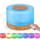 T700 Remote Control Clear White Air Humidifier Automatic Alcohol Sprayer Essential Oil Diffuser Ultrasonic Mist Maker Ultrasonic Aroma Diffuser Atomizer Color LED, Capacity: 700ml, DC 24V, US Plug, Wood Pattern (700ml), Clear White (700ml) - DealBuddy