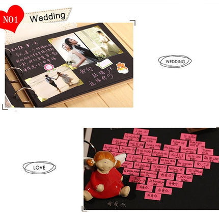 DIY Creativity Loose-leaf Type Retro Imitation Leather Lashing Children Growth Memorial Photo Album