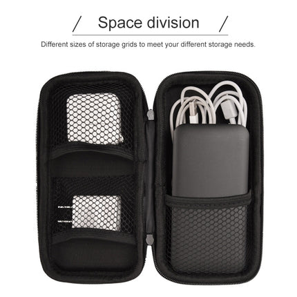 Multi-function Travel Mobile Power Earphone Electronic Product Storage Box Protective Bag