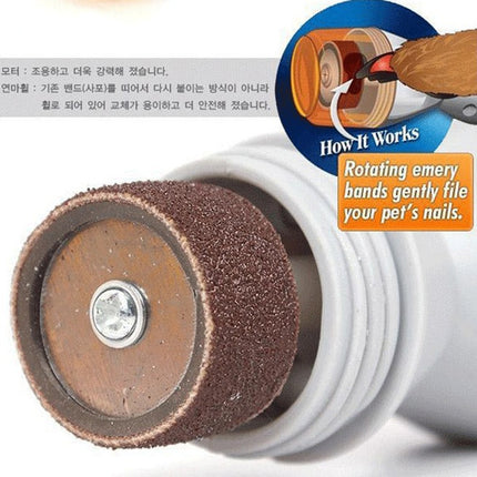 The Incredible Pet Nail Trimmer Electric Nail Grinder, Pet Nail Trimmer - DealBuddy