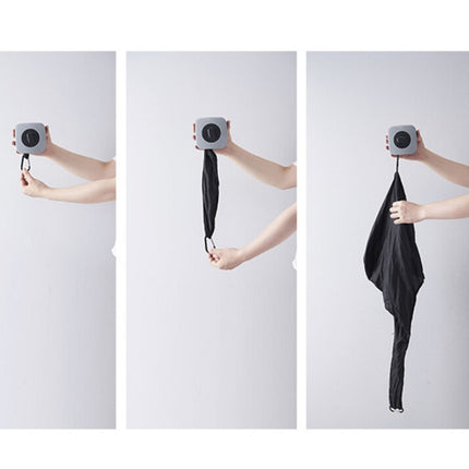 Creative Rotating Foldable Shopping Storage Bag Portable Large Capacity Eco-friendly Nylon Storage Bag, Random Pattern Delivery