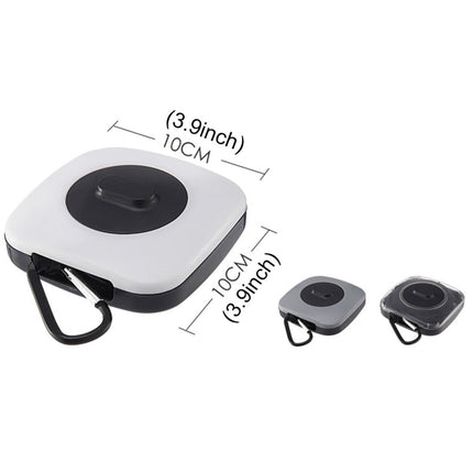 Creative Rotating Foldable Shopping Storage Bag Portable Large Capacity Eco-friendly Nylon Storage Bag, Random Pattern Delivery