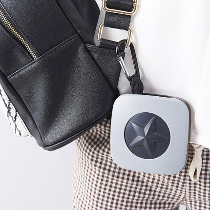 Creative Rotating Foldable Shopping Storage Bag Portable Large Capacity Eco-friendly Nylon Storage Bag, Random Pattern Delivery