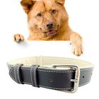 Leather Pet Dog Collar Pet Products Big Dog Collar, Size: L, 2.5 * 51cm, Size: L - DealBuddy