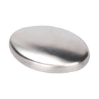 Portable Cleaning Stainless Steel Oval Hand Soap Eliminating Odour Remover, Random Style Delivery
