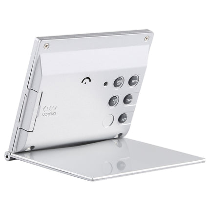 MT-033 LCD Display Portable Folding Digital Travel Temperature Alarm Clock