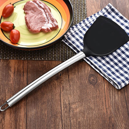 kn605 Stainless Steel Handle Silicone Slice High Temperature Resistance Cooking Slice