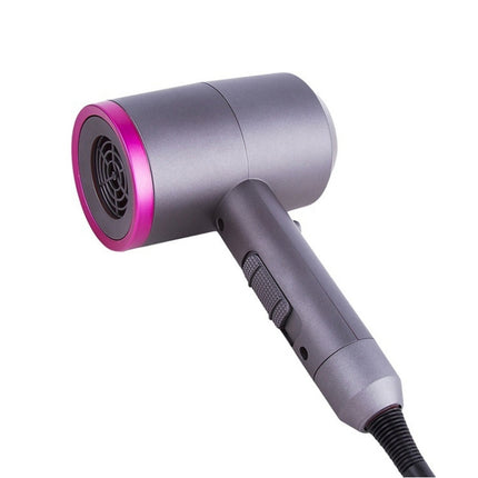 Household High-power Silent  Blow Dryer,Constant Temperature Hot and Cold Negative Ion Hair Drier, EU Plug