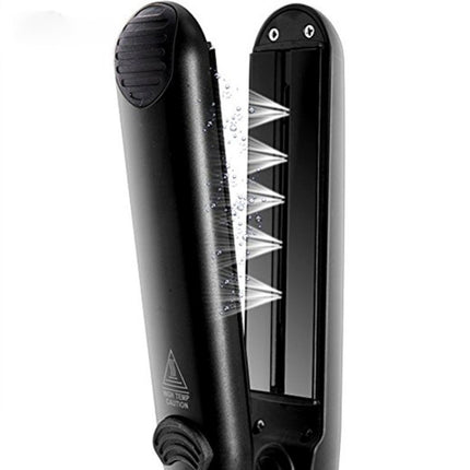 Steam Spray Electric Splint Hair Straightener with Plastic Bottle , UK Plug