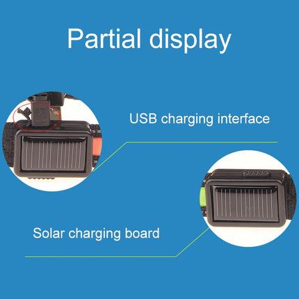 Medium and Large Dog Pet Solar + USB Charging LED Light Collar, Neck Circumference Size: S, 35-40cm, Size: S - DealBuddy