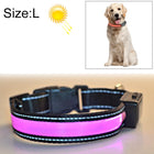 Medium and Large Dog Pet Solar + USB Charging LED Light Collar, Neck Circumference Size: L, 50-60cm, Size: L - DealBuddy