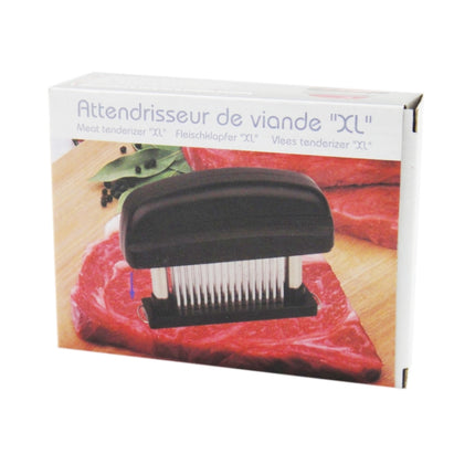 48-Pin Ultra Shrill Needle Stainless Steel Blades Meat Tenderizer for Chicken, Steak, Beef, Pork, Fish