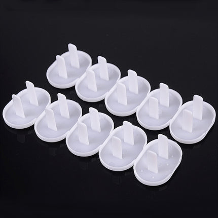 100 PCS 2 Hole Baby Electric Sockets Outlet Plug Safety Protection Cover for US Plugs