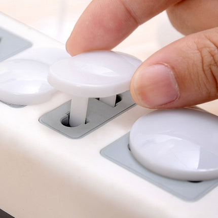 100 PCS 2 Hole Baby Electric Sockets Outlet Plug Safety Protection Cover for US Plugs