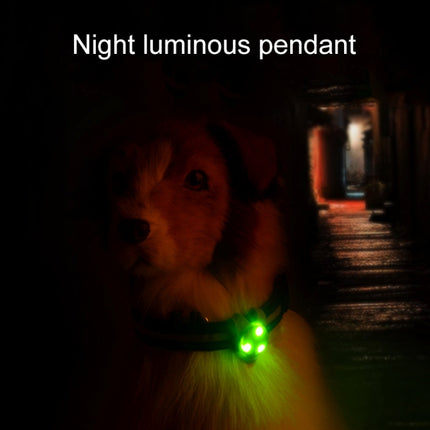 LED Night Light Pet Safety Collar Silicone Pendant - DealBuddy