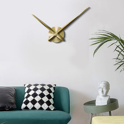Creative DIY Stainless Steel Wall Clock Home Office Decoration - DealBuddy