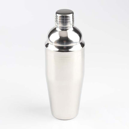 14 in 1 Stainless Steel Cocktail Shaker Tools Set with Bamboo Mount, Capacity: 750ml