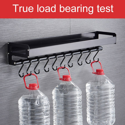 30cm Kitchen Multi-function Wall Hanging Holder Seasoning Storage Rack