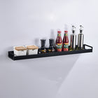 60cm Kitchen Multi-function Wall Hanging Holder Seasoning Storage Rack, 60cm(Black) - DealBuddy