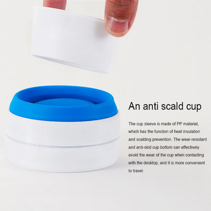 350ml Outdoor Pocket-Sized Coffee Tea Collapsible Travel Mug Silicone Cup with Lid - DealBuddy