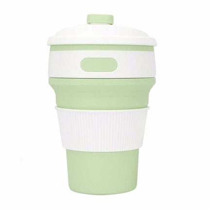 350ml Folding Portable Silicone Coffee Cup Multi-function Travel Cup