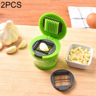 2 PCS Multi-purpose Mini Kitchen Tool Vegetable Garlic Manual Slicer Cutter Chopper Random Color Delivery
