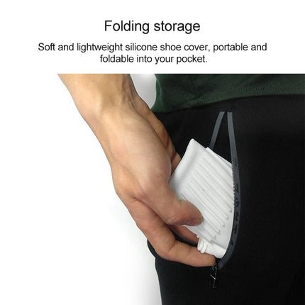 Waterproof Antiskid Silicone Outdoor Rainboots Shoes Cover, Size: S (25-33), Size: S - DealBuddy