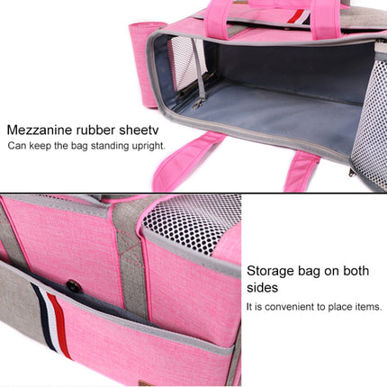 DODOPET Outdoor Portable Oxford Cloth Cat Dog Pet Carrier Bag Handbag Shoulder Bag, Size: 43 x 19 x 26cm, Size: 43 x 19 x 26cm - DealBuddy