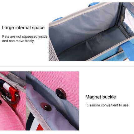 DODOPET Outdoor Portable Oxford Cloth Cat Dog Pet Carrier Bag Handbag Shoulder Bag, Size: 43 x 19 x 26cm, Size: 43 x 19 x 26cm - DealBuddy