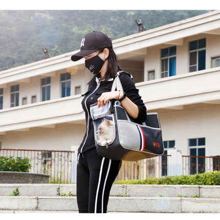DODOPET Outdoor Portable Oxford Cloth Cat Dog Pet Carrier Bag Handbag Shoulder Bag, Size: 43 x 19 x 26cm, Size: 43 x 19 x 26cm - DealBuddy