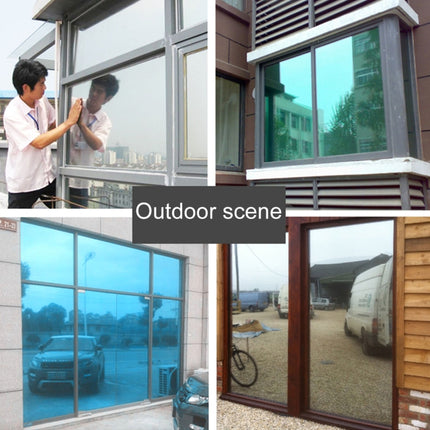 UV Reflective One Way Privacy Decoration Glass Window Film Sticker, Width: 70cm