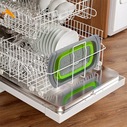 kn003 Household RetractableFruit and Vegetable Water Filter Basket Washing Basket