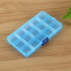 Removable Grid Plastic 15 Slots Box Organizer for Jewelry Earring Fishing Hook Small Accessories, 15 Slots (Baby Blue+Blue), 15 Slots (White+Blue), 15 Slots (White+Pink), 15 Slots (Purple+Blue) - DealBuddy