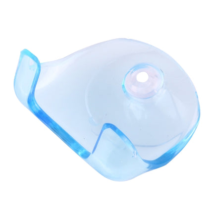 Bathroom Storage Tools Suction Cup Shaving Razor Rack Holder Storage Shaver Rack Wall Hook Hangers Sucker(Clear Blue)