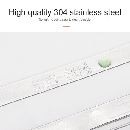 304 Stainless Steel Wall-mounted Kitchen Rack Hanging Seasoning Holder
