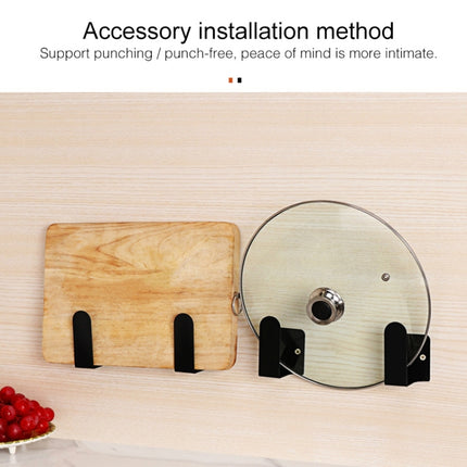 Stainless Steel Wall-mounted Kitchen Rack Hanging Chopping Block Holder