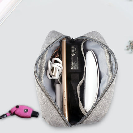 Simple Multi-functional Digital Device Travel Storage Bag for Phones, Power Bank, U-disk, Earphones, Data Cable and etc, Big Size: 23*11*5cm, DY01 23x11x5cm, Size:  23*11*5cm Black, Size:  23*11*5cm Pink, Size: 23*11*5cm Grey, Size: 23*11*5cm Blue - DealBuddy