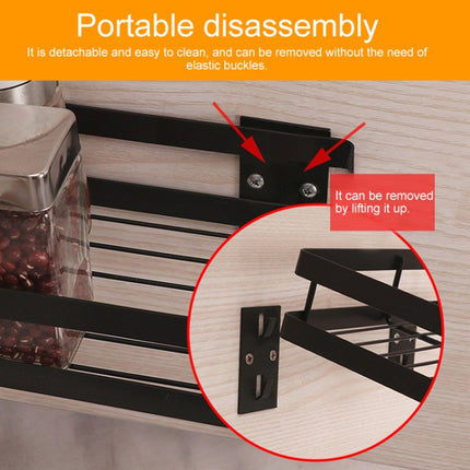 30cm Kitchen Punch-free Wall Mount Seasoning Storage Rack