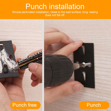 35cm Kitchen Punch-free Wall Mount Seasoning Storage Rack