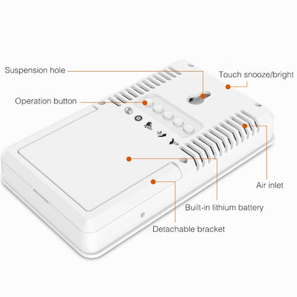 MC501 Adjustable Indoor Thermometer Hygrometer, Charging Version - DealBuddy